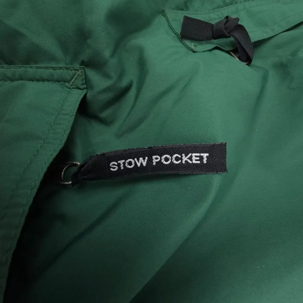 NORTH FACE Windbreaker Jacket Packable Hoodie Gorpcore Forest Green Men Medium